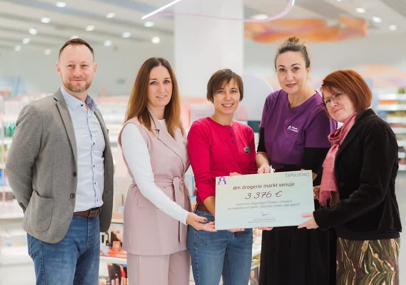 odovzdanie symbolického šeku