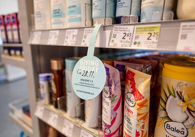 Giving Friday v predajni dm