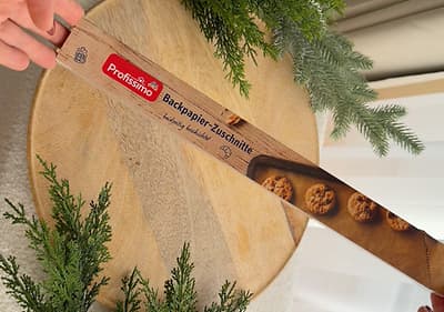 Mikulášsky balíček a papier na pečenie značky Profissimo v tube