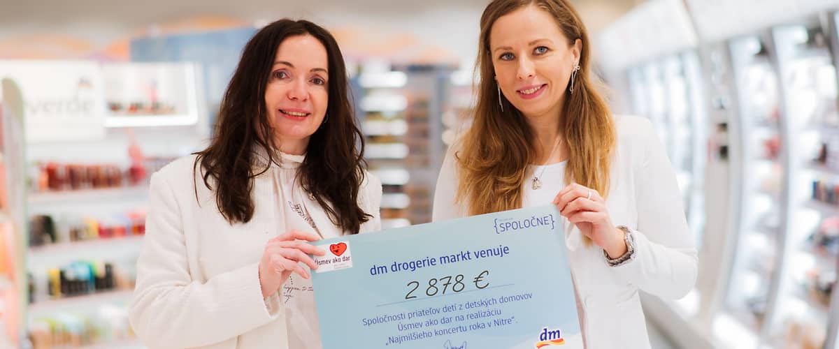 odovzdanie symbolického šeku