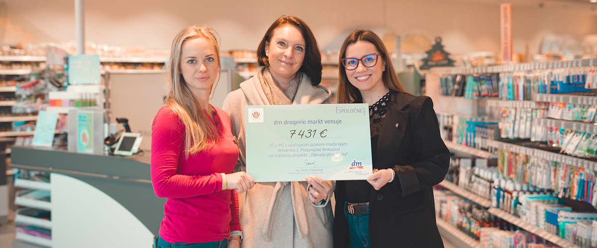 odovzdanie symbolického šeku