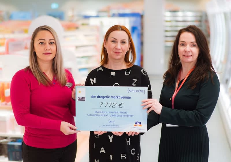 odovzdanie symbolického šeku