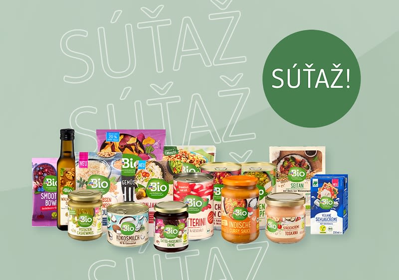 súťaž o vegánske balíčky