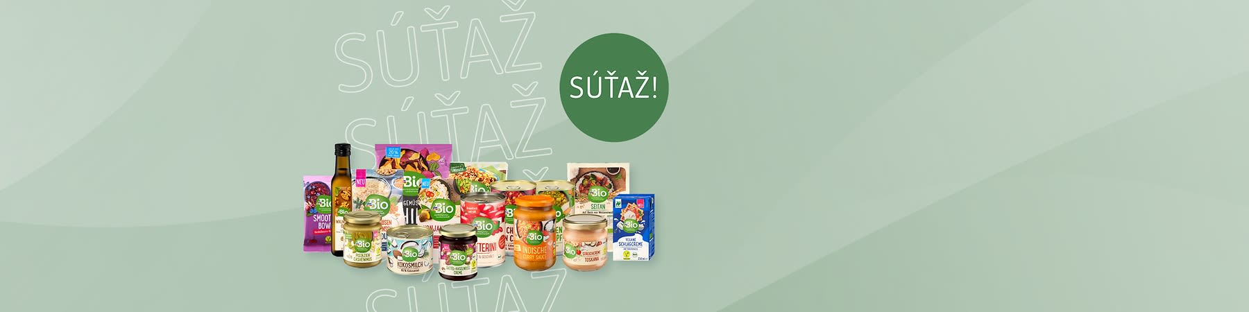 súťaž o vegánske balíčky