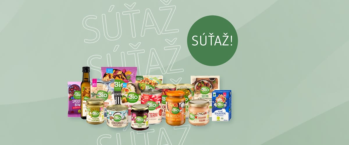 súťaž o vegánske balíčky