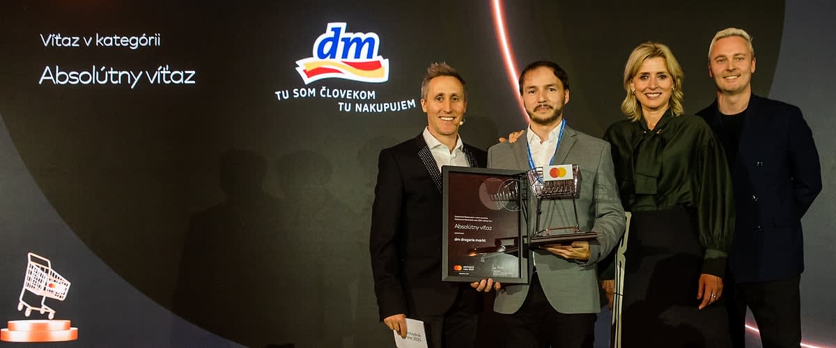 Odovzdávanie cien Mastercard Obchodník roka 2026