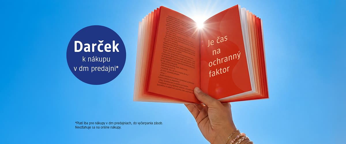 kniha k nákupu v dm predajni zadarmo