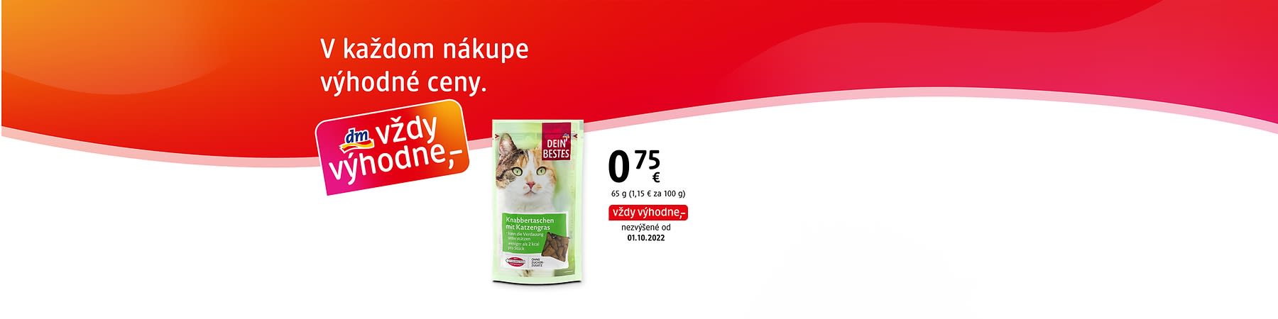 promo na kapsičku pre mačky Dein Bestes