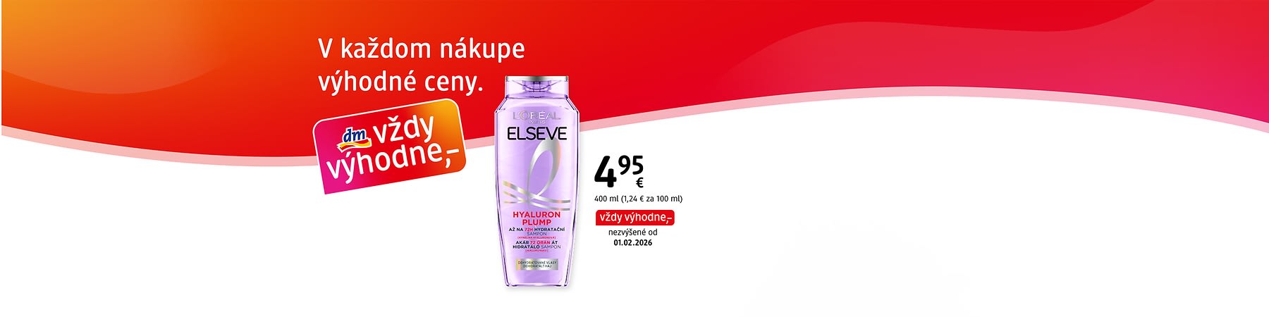 promo na šampón zn. Elséve