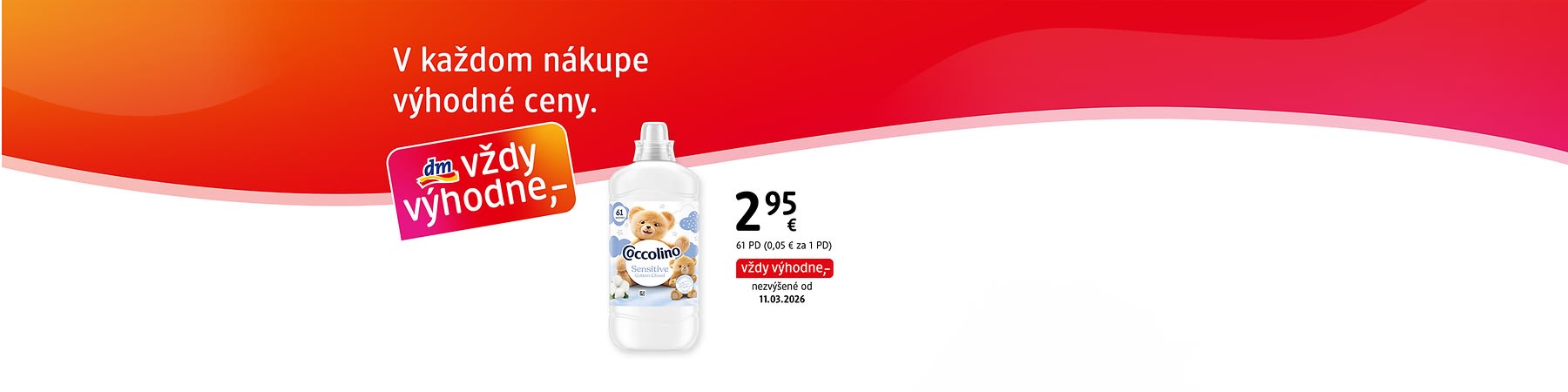 promo na aviváž zn. Coccolino