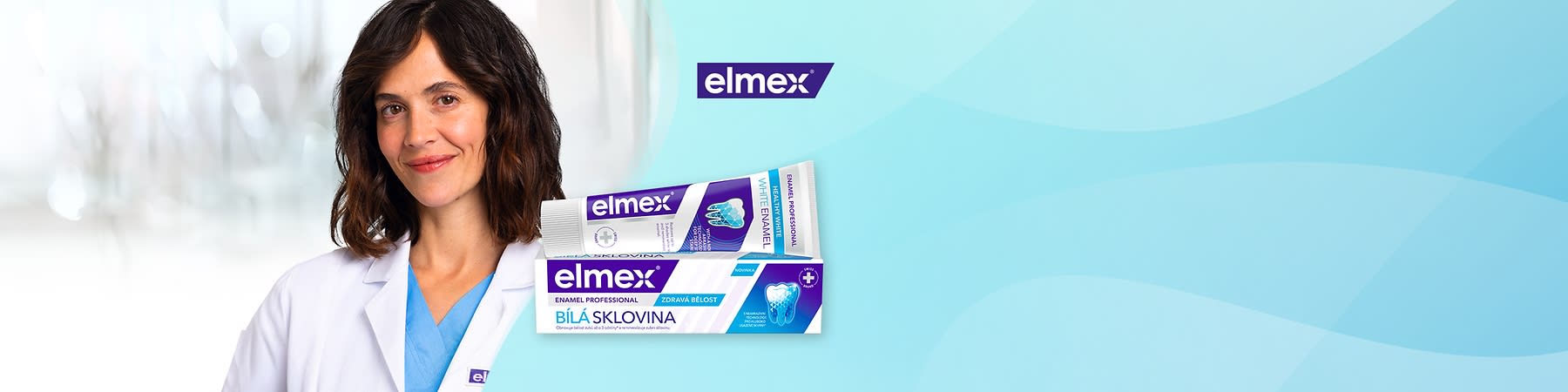 Novinka Zubná pasta elmex® Enamel Professional Healthy White