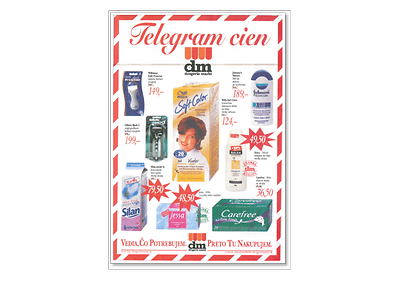 "Telegram cien",  predchodca dm Journal