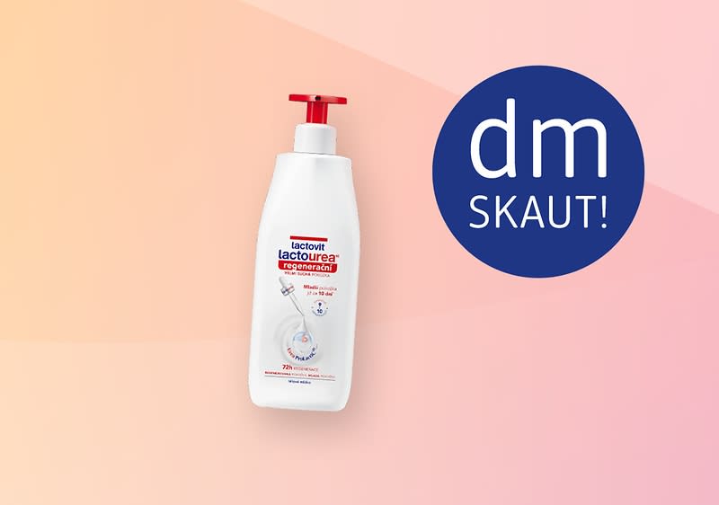 Lactovit Regeneračné telové mlieko lactourea, 400 ml