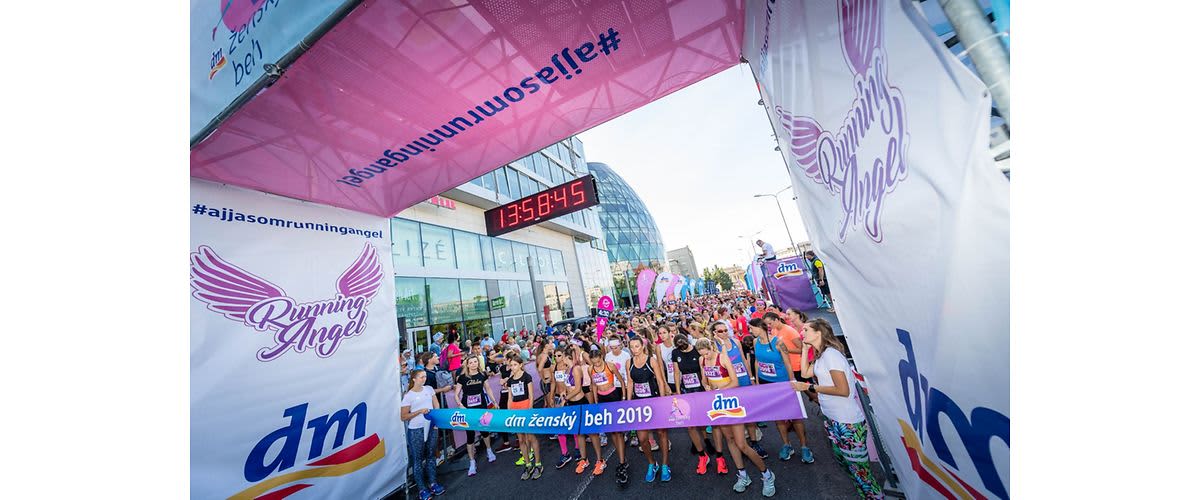 dm ženský beh