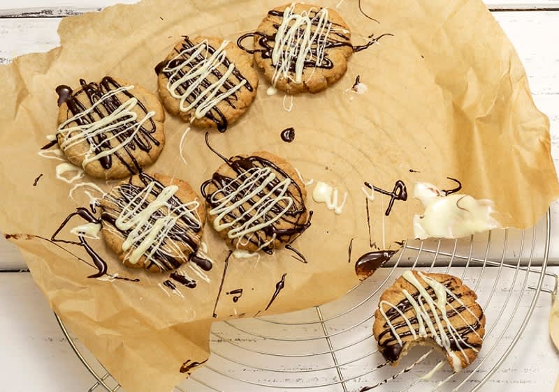 zázvorovo-čokoládové sušienky