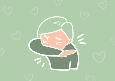 Kýchanie a kašľanie do rukáva zohnutého lakťa