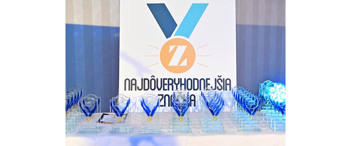 ocenenie Najdôveryhodnejšia značka