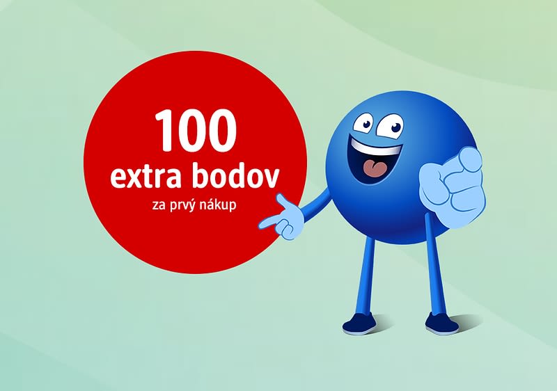 200 extra bodov za váš prvý nákup v programe active beauty