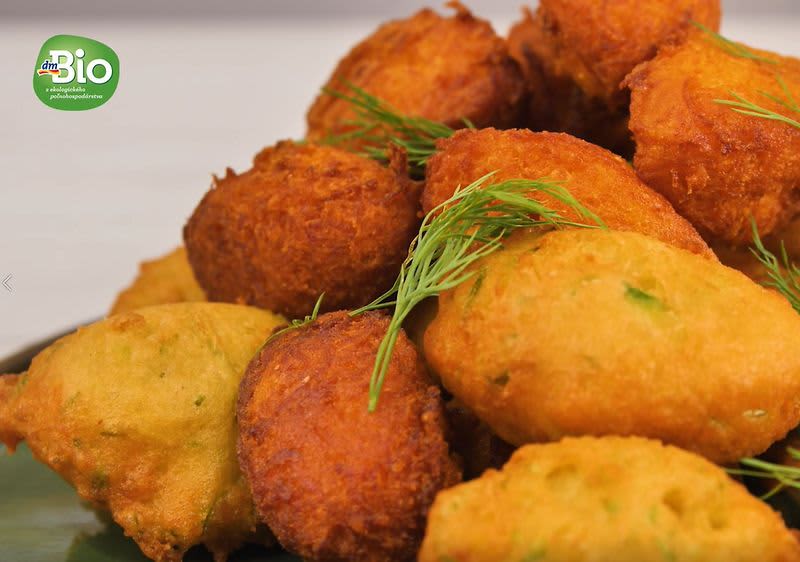 vegánske šišky na tanieri