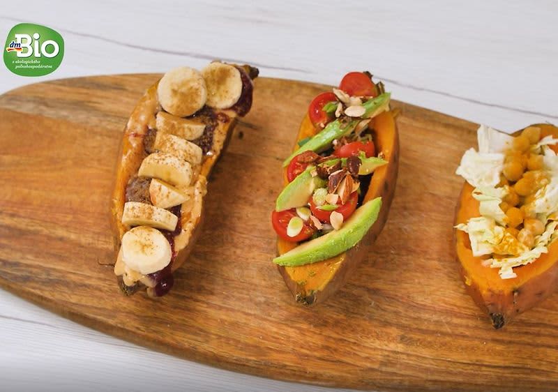 plnené bataty na vegánsky spôsob