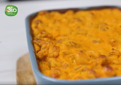 vegánske tekvicové makaróny