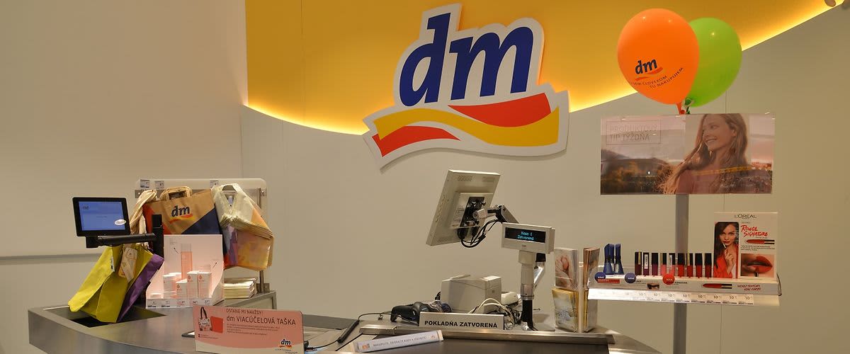 pokladnica dm