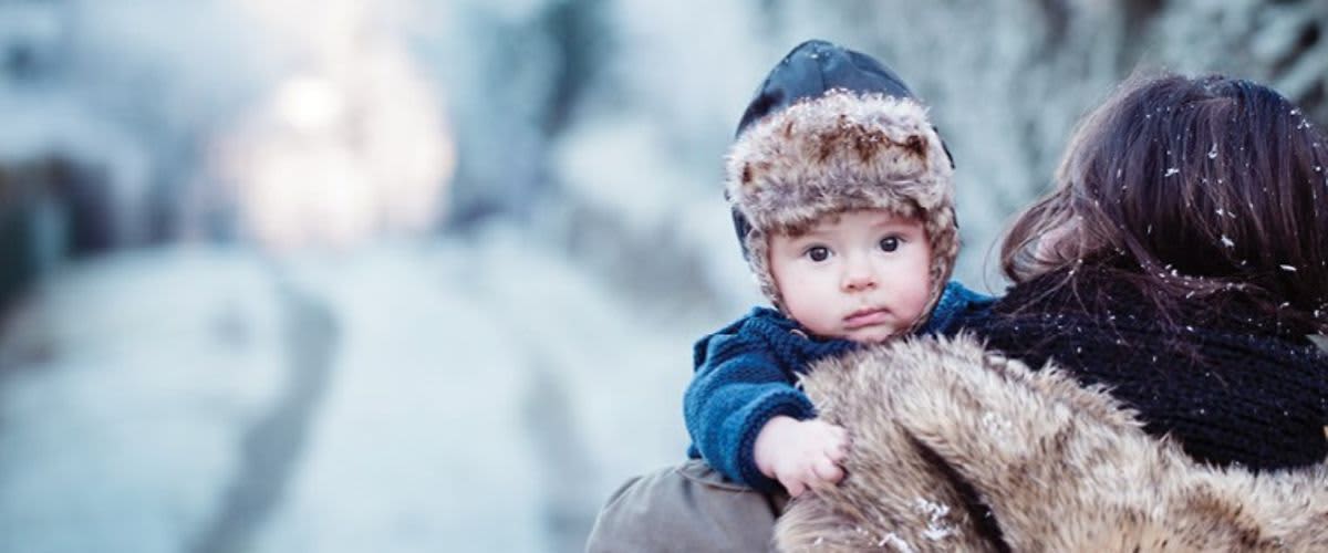 starostlivosť o detskú pokožku v zime