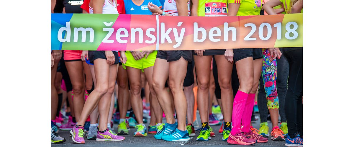 dm ženský beh