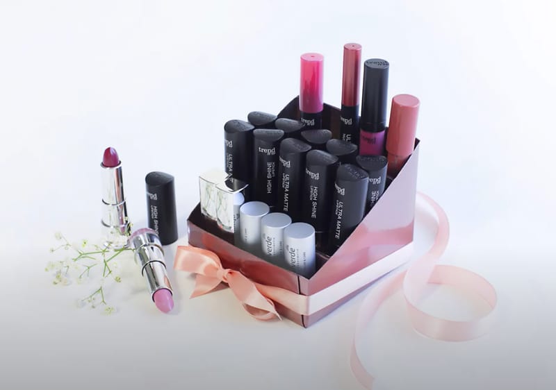 DIY Krabička na rúže a lesky na pery