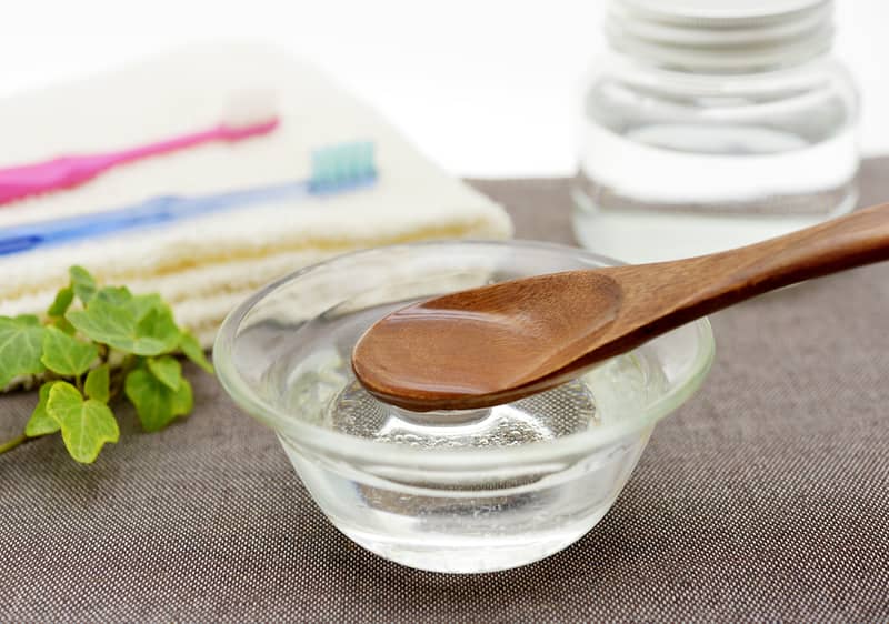 olej na vyplachovanie úst