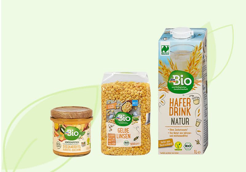 Vegánske produkty dmBio