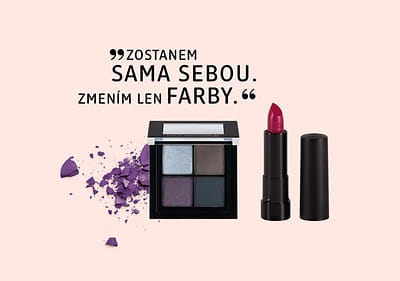 Dekoratívna kozmetika v jesenných farbách