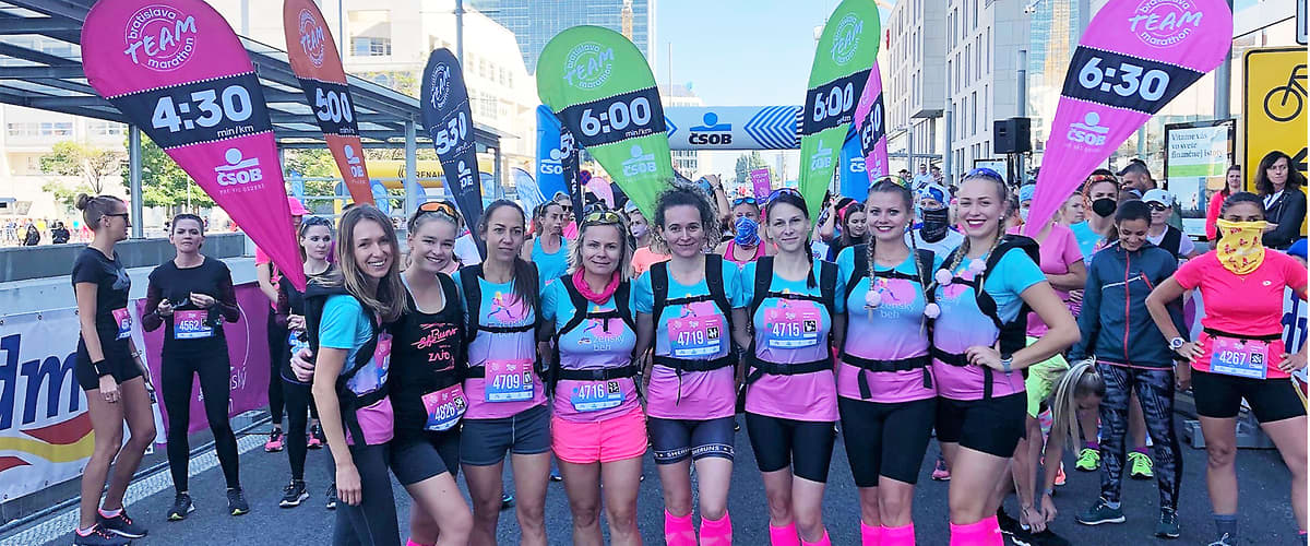 Priebeh dm ženského behu 2021.