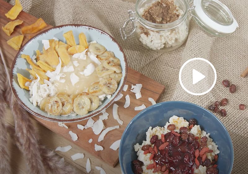 video recept na mliečnu ryžu