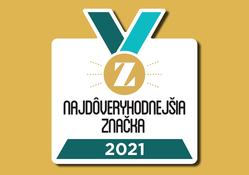 logo Najdôveryhodnejšia značka 2021