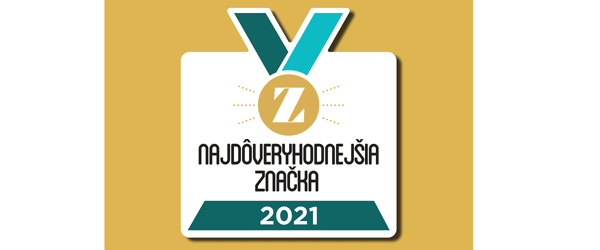 logo Najdôveryhodnejšia značka 2021