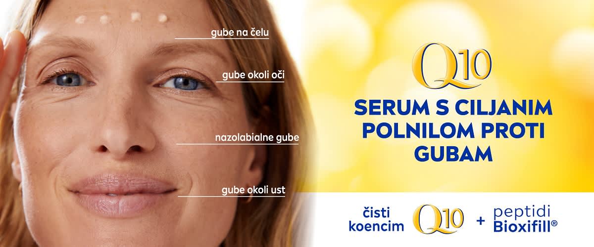 NIVEA Q10 serum s ciljanim polnilom proti gubam