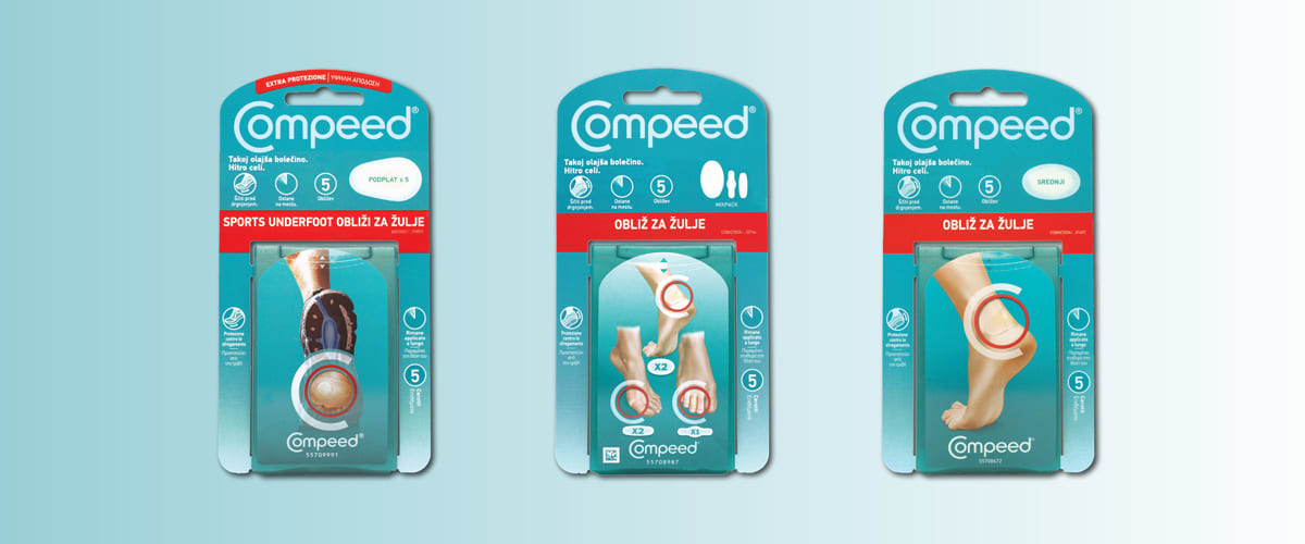 Compeed obliži za žulje | dm.si