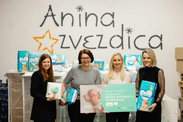 4. dobrodelno zbiranje pleničk v dm prodajalnah 