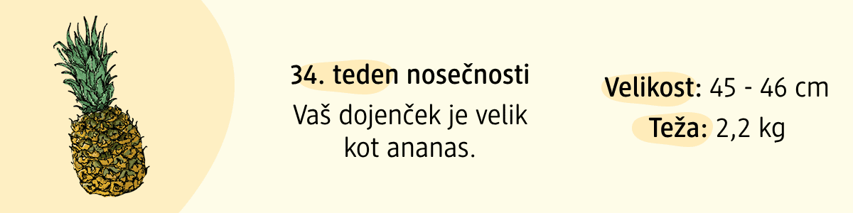 34. teden nosečnosti
