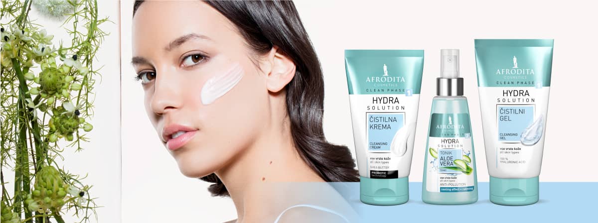 Afrodita LEPOTNA RUTINA SE PRIČNE S ČIŠČENJEM KOŽE