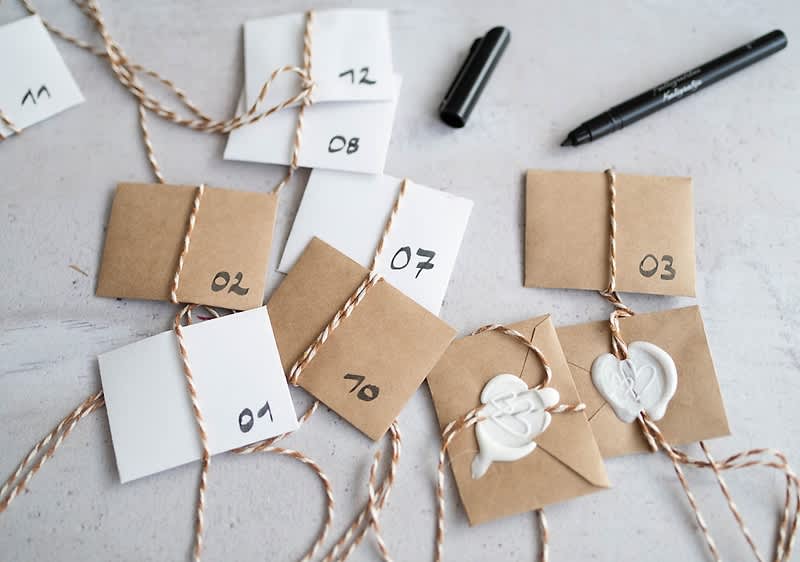 Na ovojnice navedite mesece