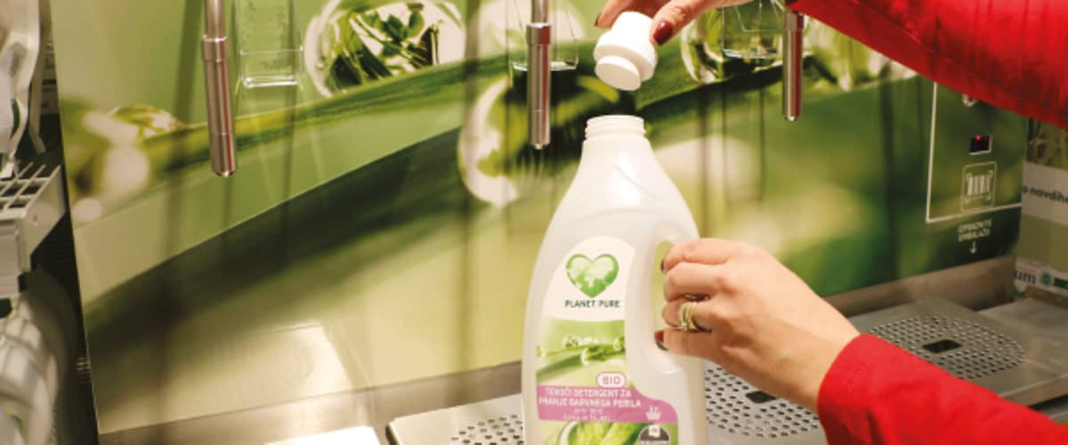 dm polnilnica za detergente