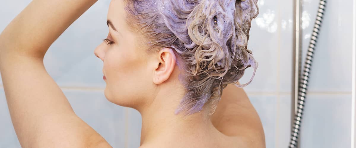 Pravilna uporaba vijoličnega šampona