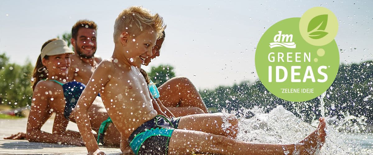 Trajnostni kopalni dan z vso družino