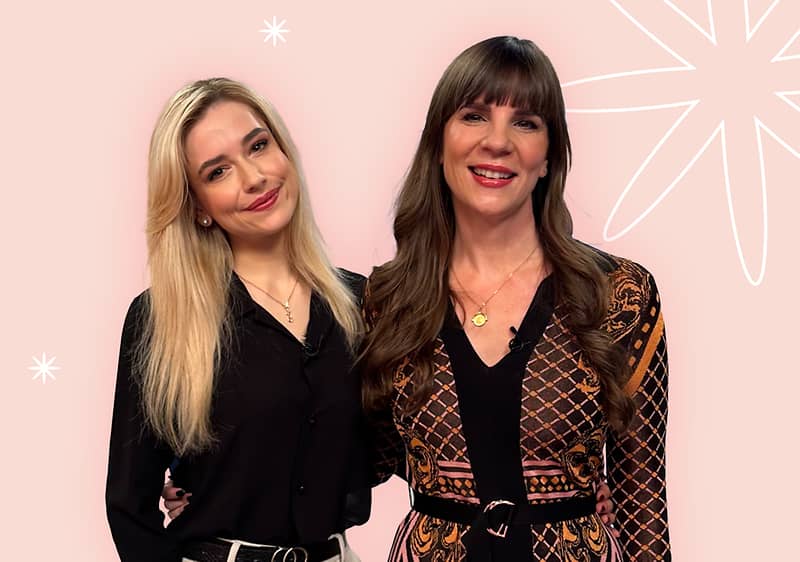 Tajka Selan in Tika Hribar