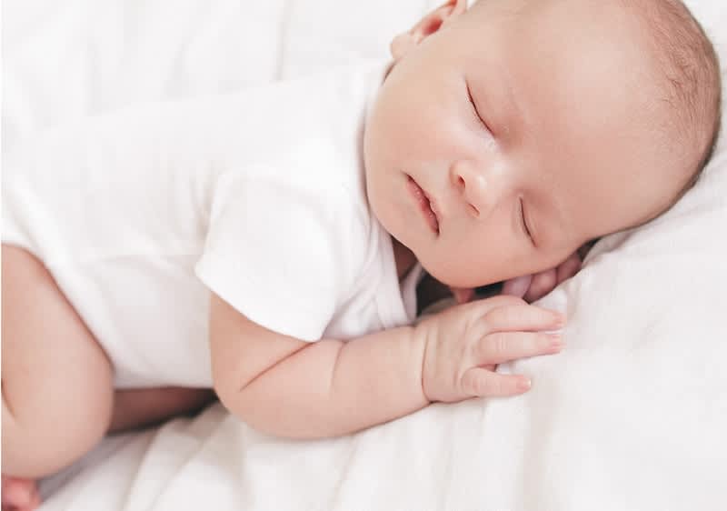 schlafendes Baby