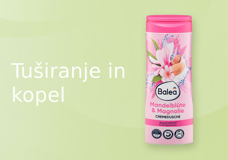 Balea geli za tuširanje in dodatki za kopel