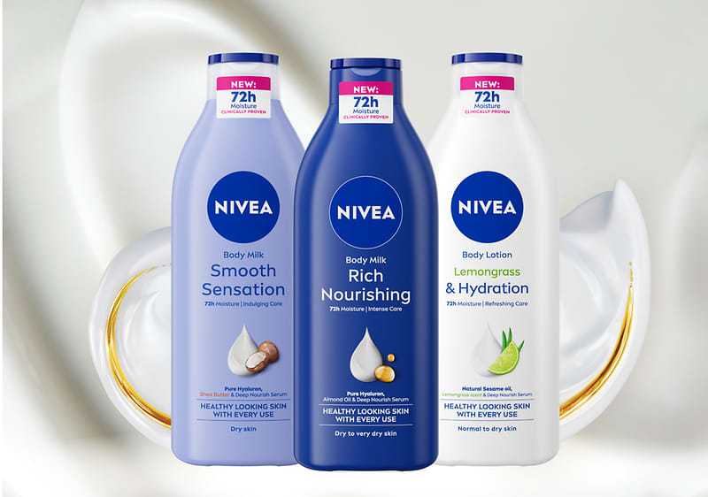 NIVEA - znamka št. 1 na svetu v negi telesa