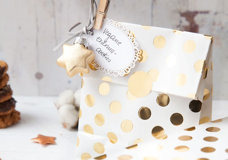 Keksgeschenke: Rezept und Verpackungsidee